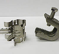 Stamping of Stainless Steel Clamps for the Telecommunication Industry